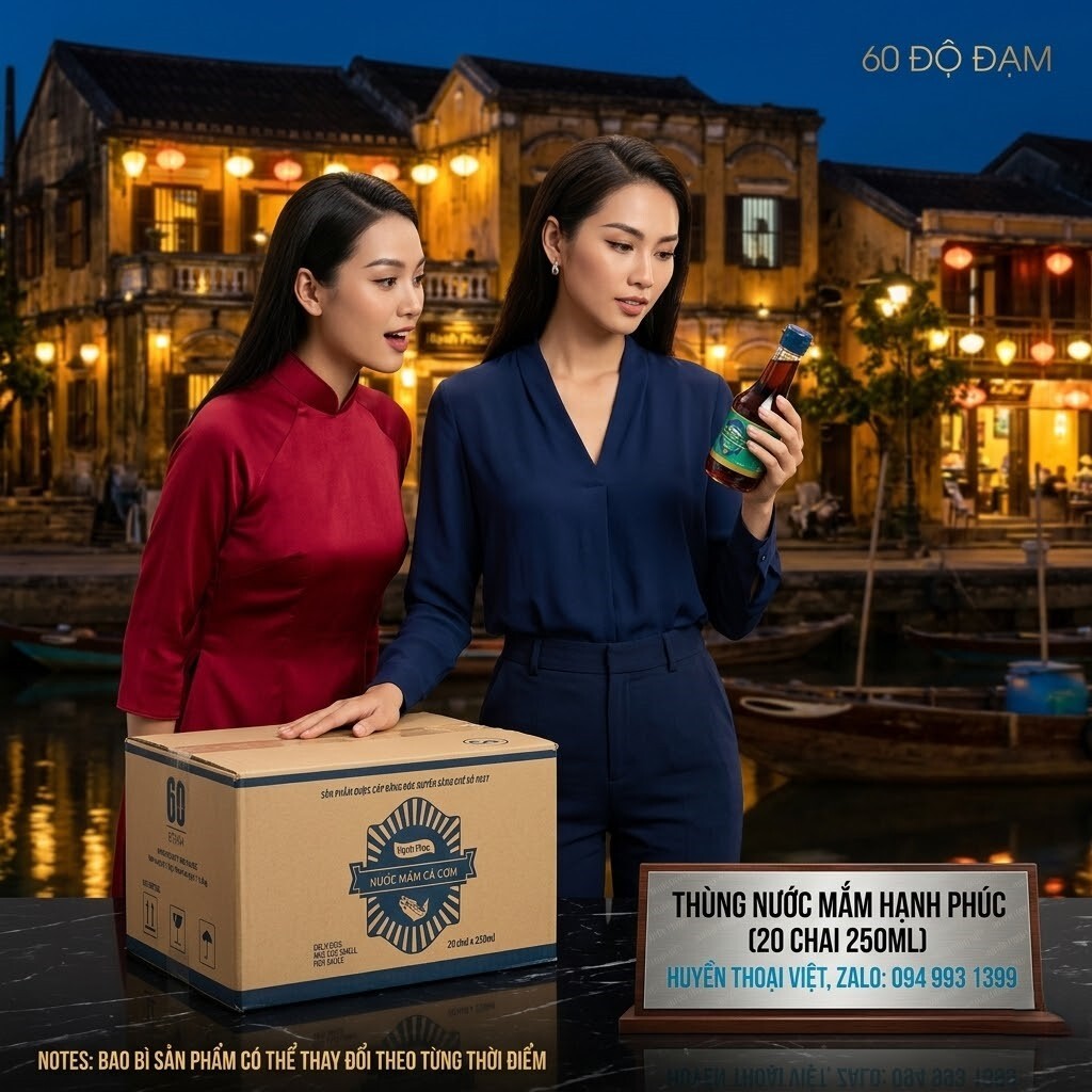 [Combo-2chai 250ml] Nước mắm Hạnh Phúc 60 độ đạm chai 250ml 