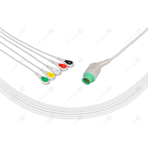 Cáp điện tim ECG cho monitor Emtel