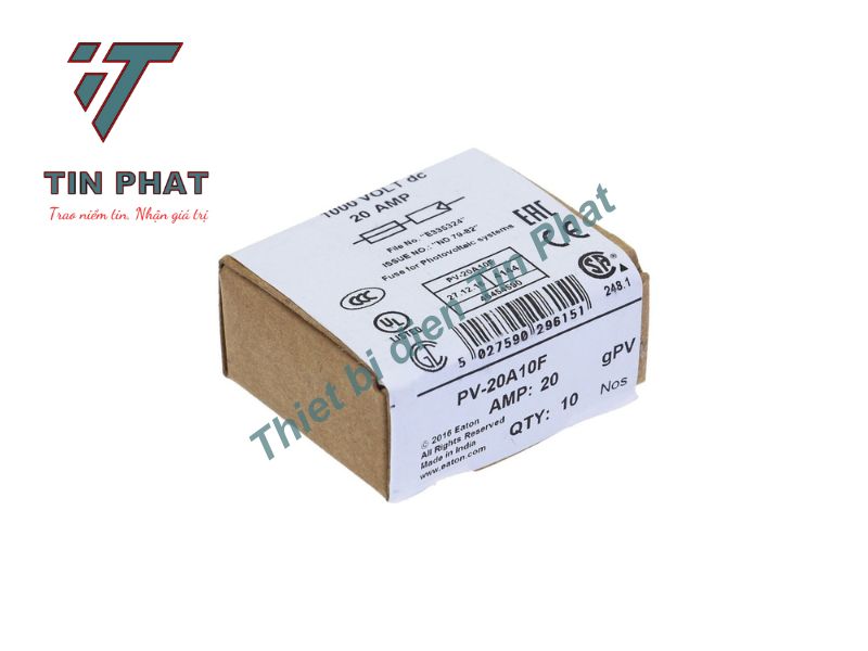 CẦU CHÌ EATON BUSSMANN PV-20A10F 1000VDC 20A