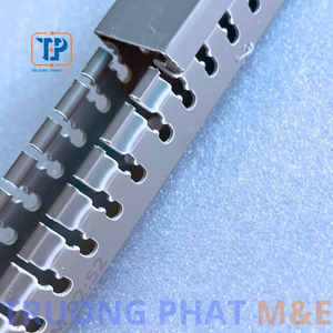 Máng nhựa PXC 25x25 màu ghi đẹp