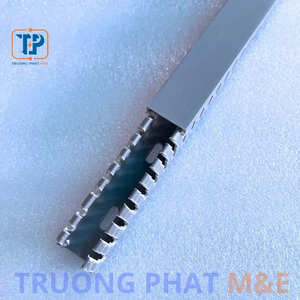 Máng nhựa PXC 25x25 màu ghi đẹp