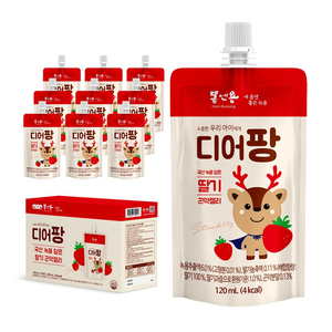 Thạch hoa quả nhung hươu Deer Pang vị dâu