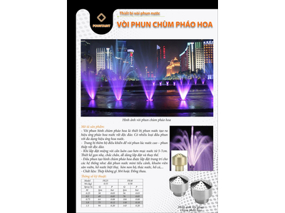 Vòi phun chùm pháo hoa D34 (1)