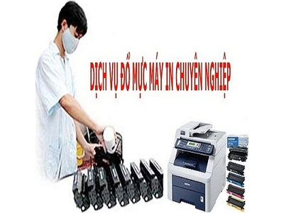 Dịch vụ nạp mực, bơm mực máy in chuyên nghiệp