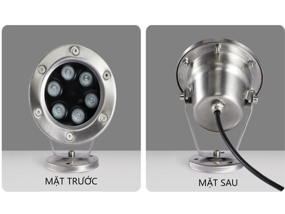 Đèn LED âm nước chân đế 6W