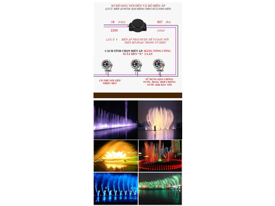 Đèn LED âm nước chân đế 3W