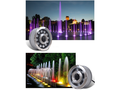 Đèn LED Âm Nước Bánh Xe 15W