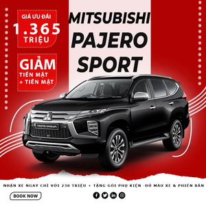 New Mitsubishi Pajero Sport Dầu 4x4 AT