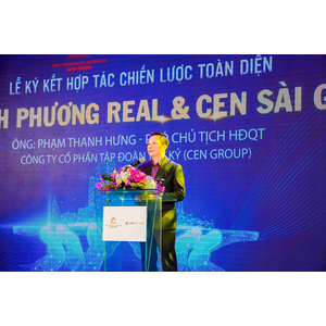 Cho Thuê Màn Hình LED Sự Kiện Hợp Tác Toàn Diện Giữa Thành Phương Real & Cen Sài Gòn