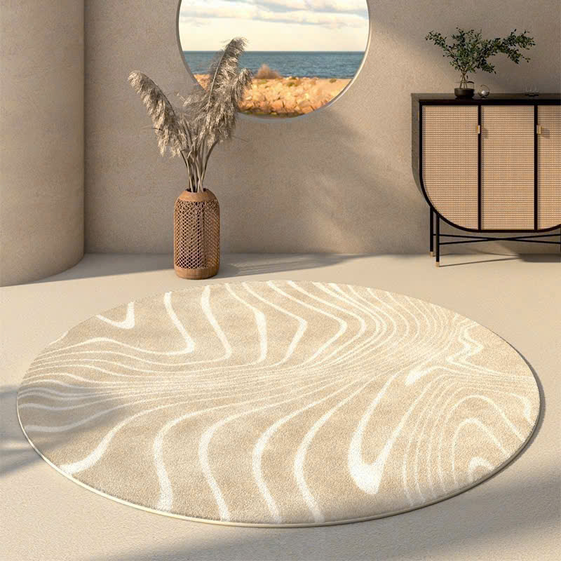 Thảm tròn lông cừu 1.6m x1.6m - VÂN NÚI