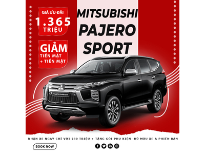 New Mitsubishi Pajero Sport Dầu 4x4 AT