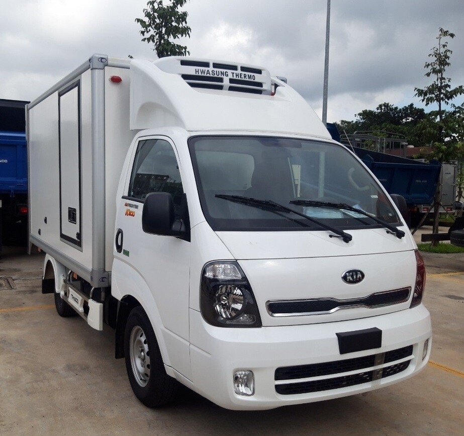 Xe tải KIA Frontier K200 - Thùng đông lạnh - Tải 990kg / 1490kg / 1990kg