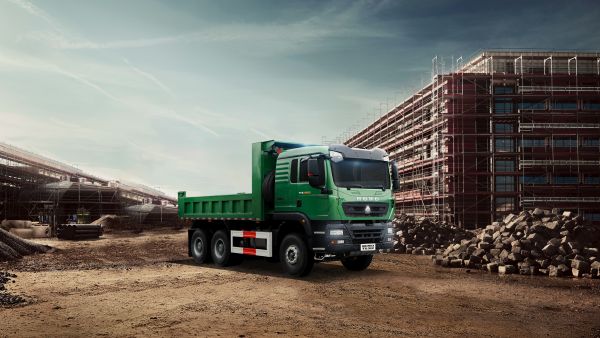 Xe ben nặng HOWO TX D600 - Tải 8.77 tấn - Thùng ben 7.3 khối