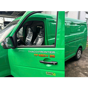 THACO FRONTIER TF480V2S SƠN MÀU XANH LÁ THÙNG DÀI 2m9