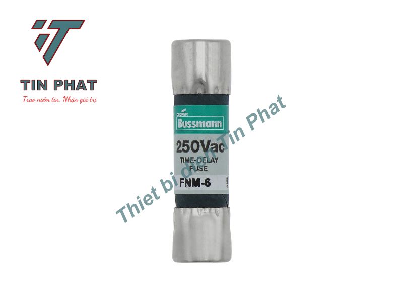 CẦU CHÌ EATON BUSSMANN FNM-6 250V 6A
