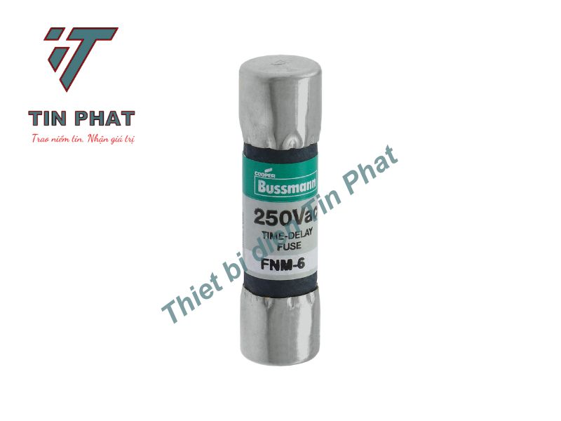CẦU CHÌ EATON BUSSMANN FNM-6 250V 6A