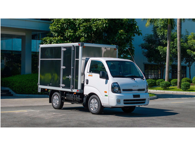 Xe tải KIA K200S 4WD - Thùng kín - Tải trọng 1,49 tấn