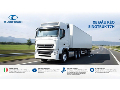 XE ĐẦU KÉO HOWO SINOTRUK T7H 6X4 CẦU LÁP