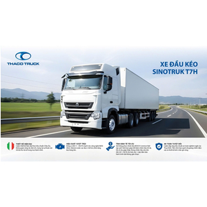 XE ĐẦU KÉO HOWO SINOTRUK T7H 6X4 CẦU LÁP