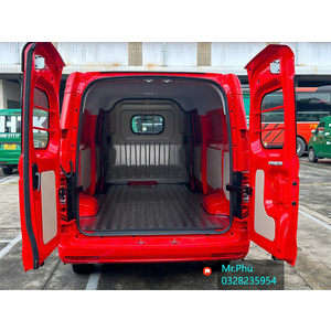Xe VAN TF480V2S SƠN MÀU ĐỎ THÙNG DÀI 2m9 ĐỜI MỚI NHẤT