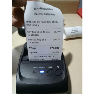Máy in hóa đơn Bluetooth RI 5802DD
