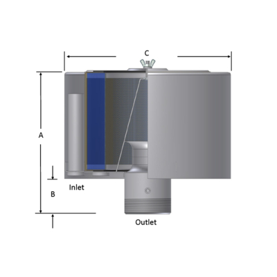 BỘ LỌC SOLBERG QB-485P-DN250