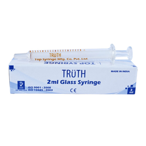 xi lanh 2ml, Bơm tiêm thủy tinh 2ml