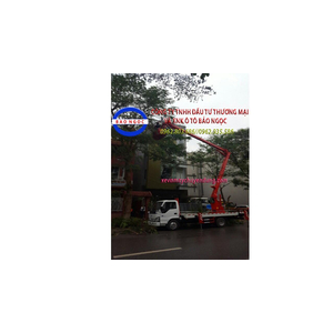 Xe nâng người isuzu 18 m làm việc trên cao