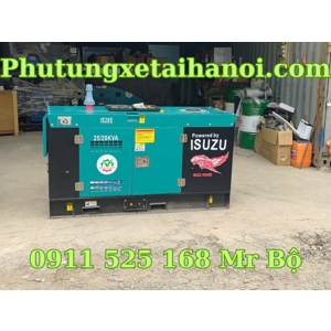 BÁN MÁY PHÁT ĐIỆN ISUZU 25KVA CHẠY CÔNG LẠNH