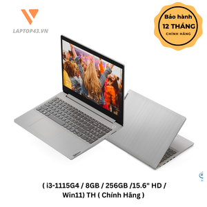 Laptop Lenovo IdeaPad 3 15ITL05 81X800KRVN ( i3-1115G4 / 8GB / 256GB /15.6 HD / Win11) TH ( Chính Hãng )