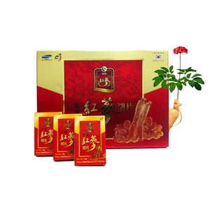 [Chính Hãng] Sâm Lát Tẩm Mật Ong Sambok Hàn Quốc Hộp 10 Gói x 20gr, Giảm Căng Thẳng Mệt Mỏi Và Phòng Chống Bệnh Tật