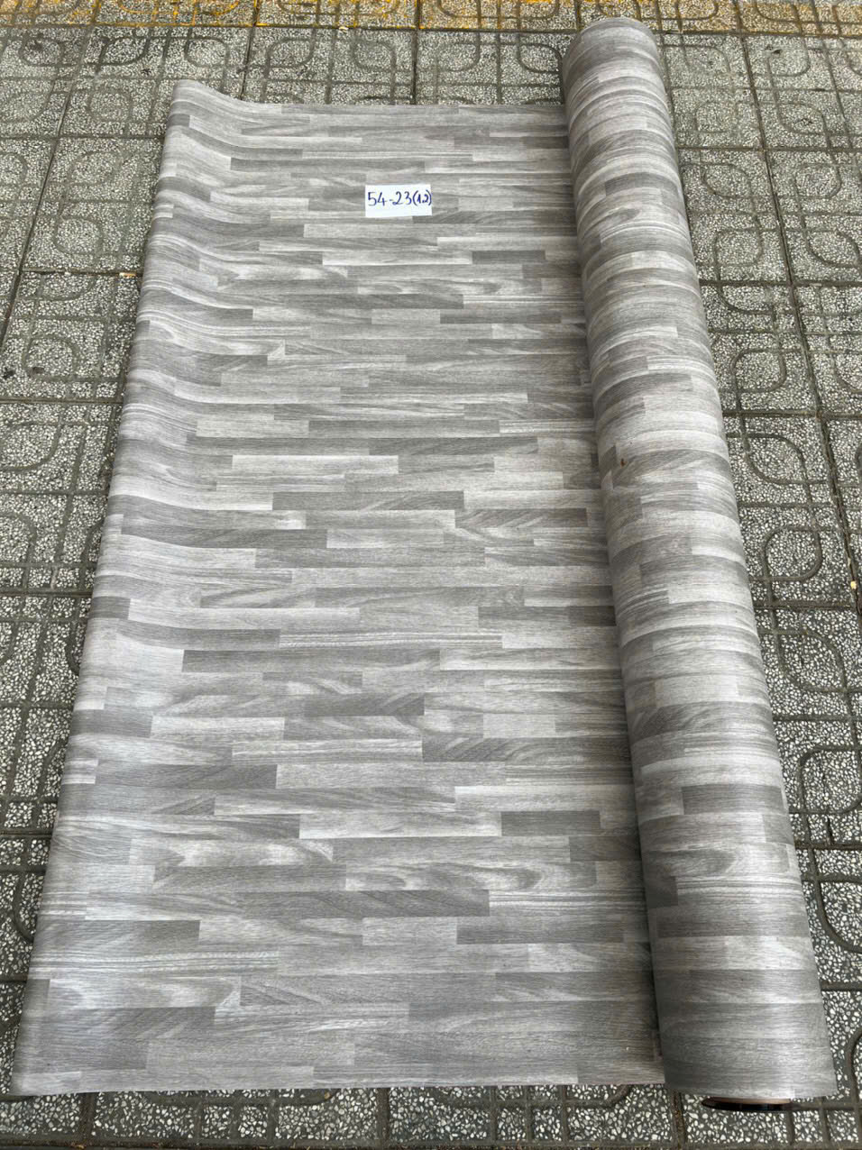 Tấm nhựa trải sàn simili CHỐNG CHÁY HÀN QUỐC- Loại dày 1.2mm DNG