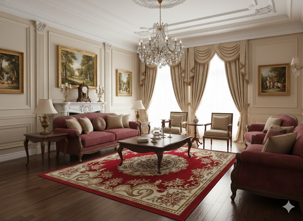 Thảm trang trí tân cổ điển CLASSIC TT03