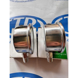 Đồng hồ đo áp suất phi 63mm-ren 1/4(13mm)