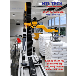 HỆ THỐNG ROBOT GẮP BAO NGUYÊN LIỆU