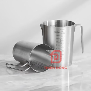 Ca Inox 3 Lít & 5 Lít THIÊN ĐÔNG - có vạch chia dùng để pha chế, định lượng thể tích