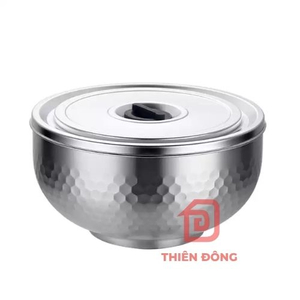 Chén Inox 304 Có Nắp Đậy Cao Cấp, An Toàn, Giữ Nhiệt Tốt, Giá Tốt