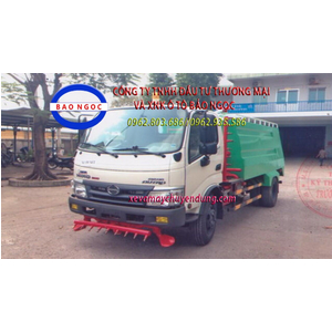 Xe téc nước 3 khối HINO WU342L phun tưới cây rửa đường