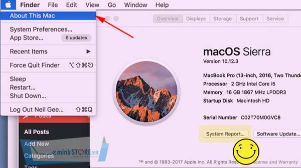 About This Mac