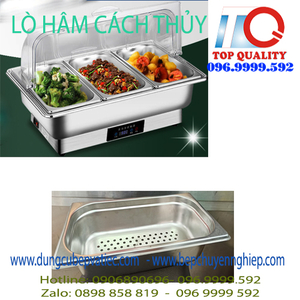 Hâm cách thủy bằng inox dùng điện