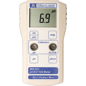 MÁY ĐO pH/EC/TDS CẦM TAY ĐIỆN TỬ HIỆN SỐ Model MW801 – Hãng sản xuất: MARTINI – Rumani