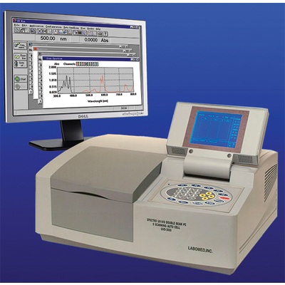 MÁY QUANG PHỔ UV-VIS 2 CHÙM TIA ( khay tự động 8 vị trí )