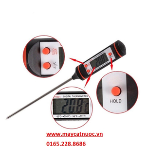 Que Đo Nhiệt Độ Thức Ăn, Nước Uống, Thịt, Cá PT 3001