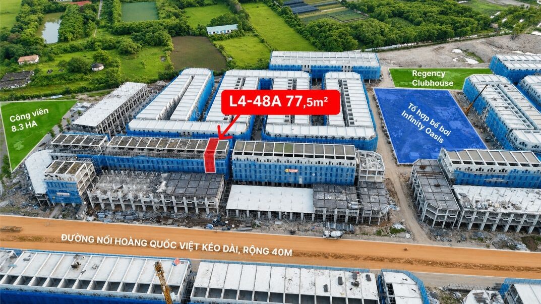 Bán Căn L4-48A Noble Palace Tây Thăng Long, 77,5m2, 5 Tầng Kế Bể Bơi VIP & Clubhouse
