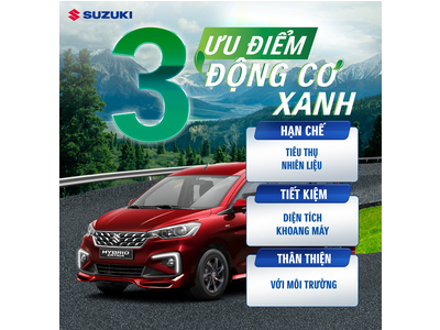 Suzuki Ertiga Hybrid 2023- Chiếc MPV đầu tiên sử dụng động cơ xăng - điện