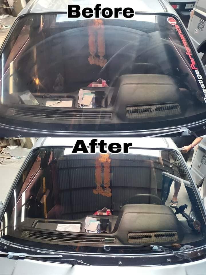 Phủ nano Kính xe ôtô 7 chỗ