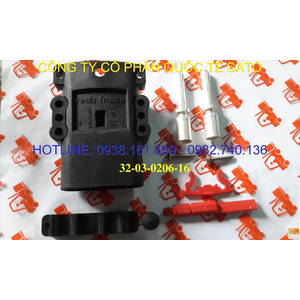 Giắc cắm/ phích cắm/ phích sạc xe nâng Reals 160A 150V ,50mm M