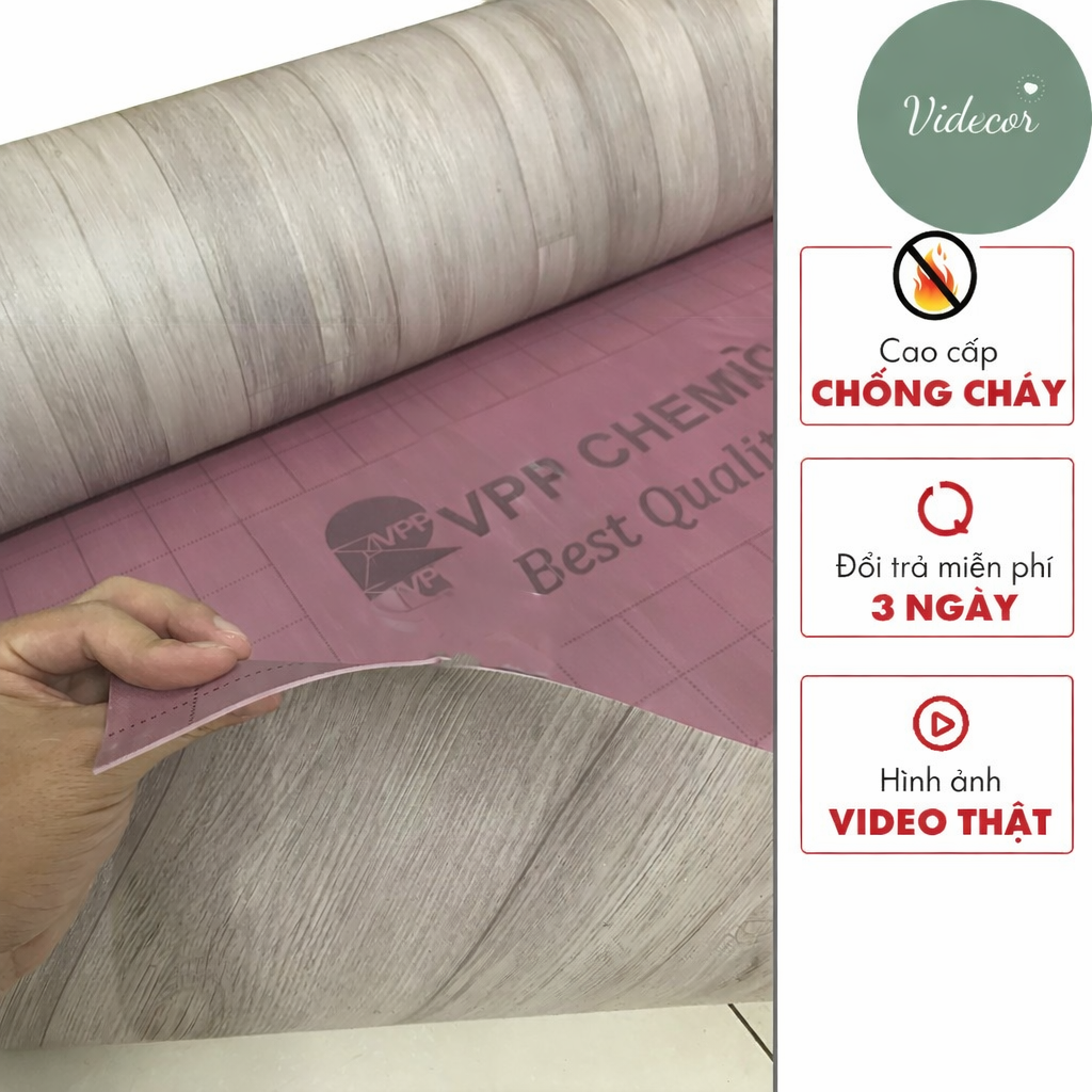 Tấm nhựa trải sàn simili CHỐNG CHÁY HÀN QUỐC- Loại dày 1.2mm DNG