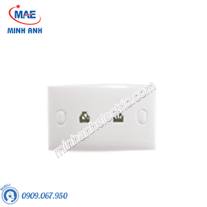 Bộ 2 ổ cắm điện thoại-Series S-Classic 30 - Model 3301_2_G19