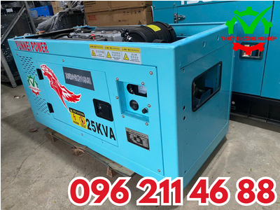 Máy phát điện Yunnei 25kVA (Diesel) – Công nghệ FEV (Đức) – Hàng mới 100%